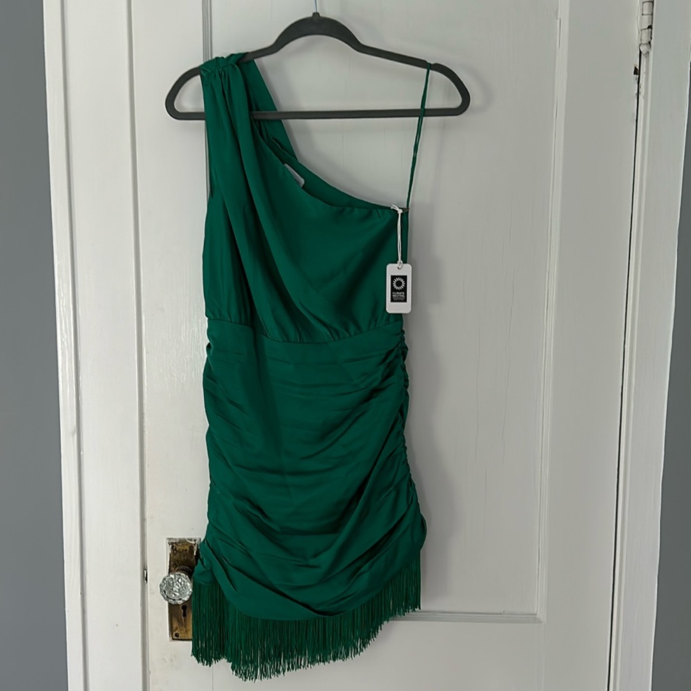 NWT- SAYLOR Sainte Mini Dress in Emerald